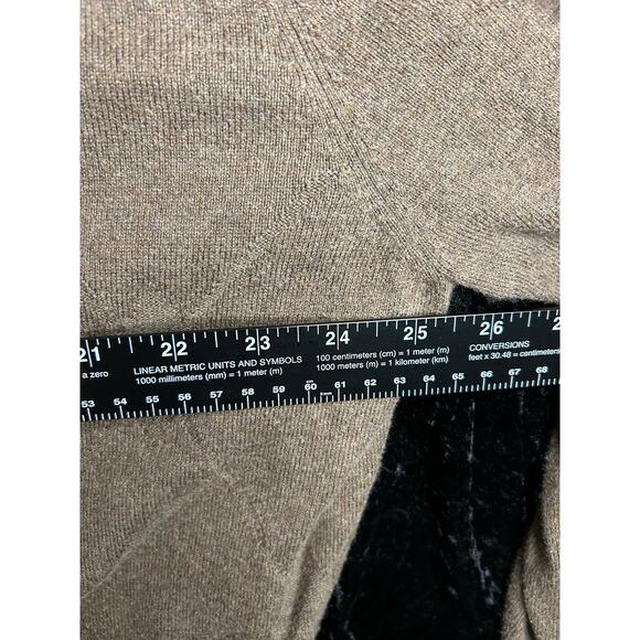 Kenneth Roberts Cotton Cashmere Argyle Zip Sweater XXL - Picture 3 of 5